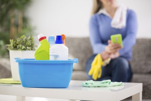 Common household stains on fabric surfaces in Somers Town